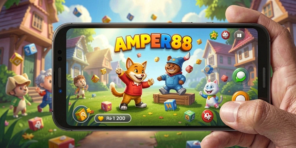 Tangkapan layar gameplay Puzzle AMPER88 yang menarik dan tantangan seru.