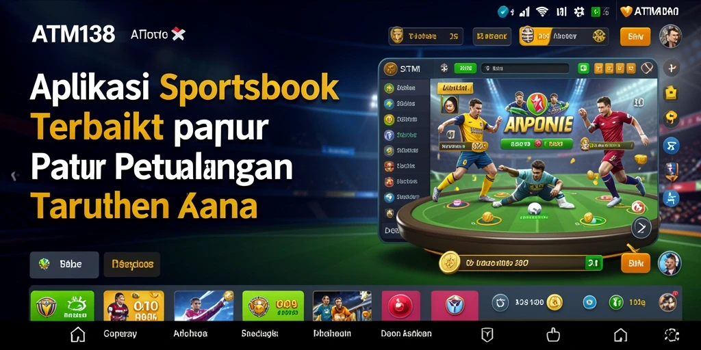 Tampilan gameplay yang menarik dari aplikasi Sportsbook ATM138.