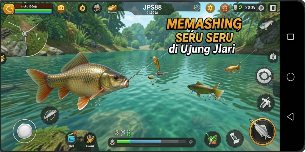Tangkapan ikan besar dalam gameplay JPS88 yang penuh aksi.