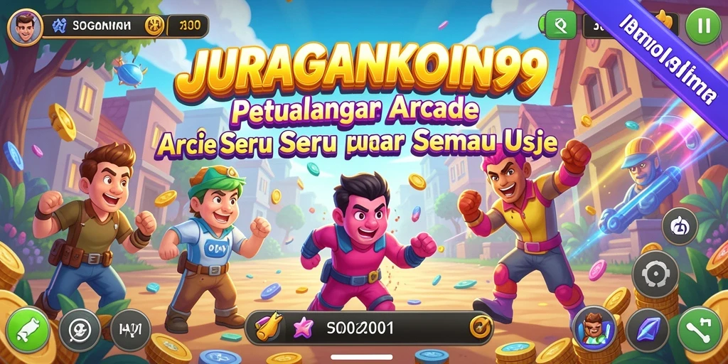 Tampilan gameplay seru dalam JURAGANKOIN99 dengan tantangan menarik.