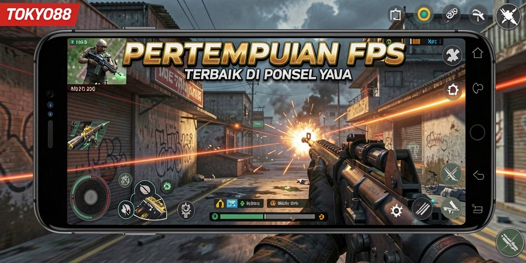 Gameplay menegangkan dalam pertempuran FPS TOKYO88.