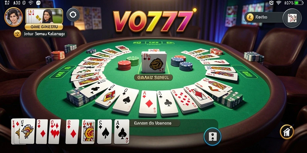 Tampilan gameplay seru dan menarik dalam VO777.